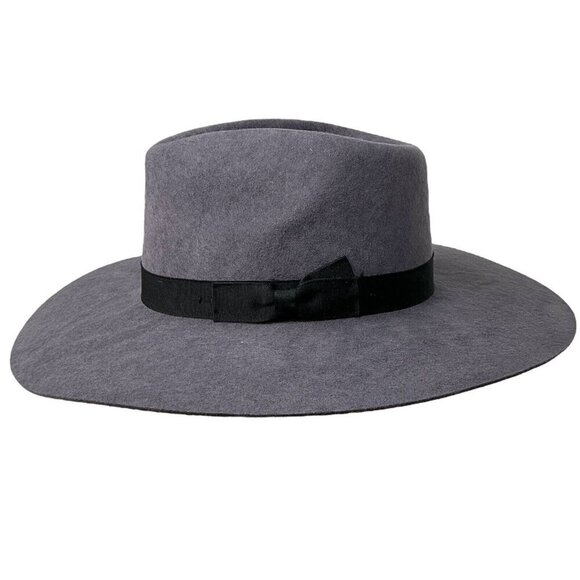 NWT Charlie 1 Horse Highway Fashion Hat Granite Gray Size L Wool Felt - Picture 3 of 9